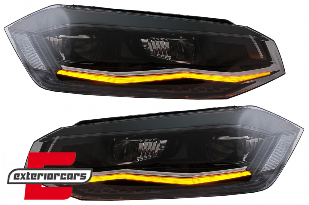 Prednja svjetla LED DRL SEQ žmigavci / VW Polo AW 2G (2018-2021) - Slika 12