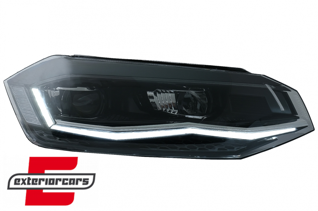 Prednja svjetla LED DRL SEQ žmigavci / VW Polo AW 2G (2018-2021) - Slika 3