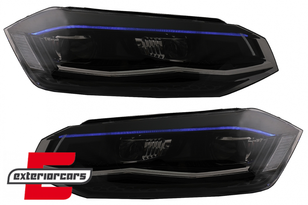Prednja svjetla LED DRL SEQ žmigavci / VW Polo AW 2G (2018-2021) - Slika 9