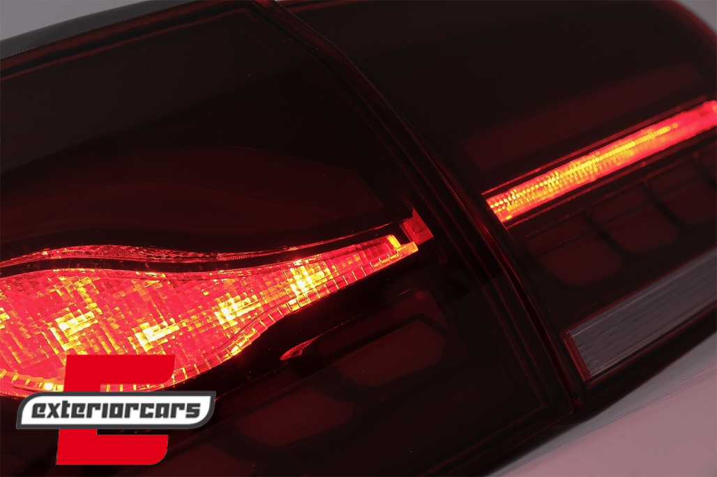 OLED Full LED stražnja svjetla SEQ žmigavci (crvena) / VW Golf 6 VI (2008-2013) - Slika 13