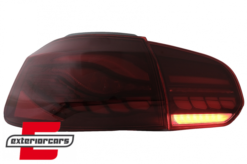 OLED Full LED stražnja svjetla SEQ žmigavci (crvena) / VW Golf 6 VI (2008-2013) - Slika 14