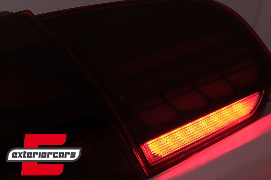 OLED Full LED stražnja svjetla SEQ žmigavci (crvena) / VW Golf 6 VI (2008-2013) - Slika 15