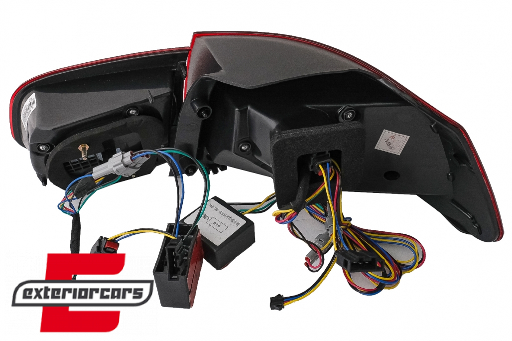 OLED Full LED stražnja svjetla SEQ žmigavci (crvena) / VW Golf 6 VI (2008-2013) - Slika 20