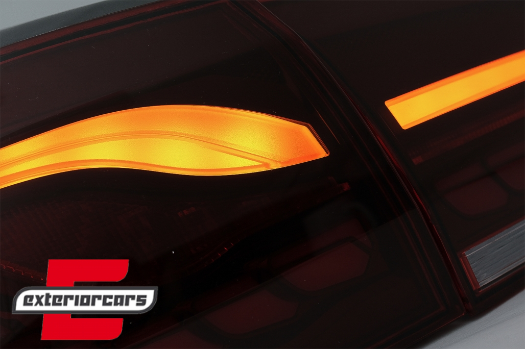 OLED Full LED stražnja svjetla SEQ žmigavci (crvena) / VW Golf 6 VI (2008-2013) - Slika 10
