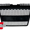Prednja maska RS3 dizajn (mat crna) / Audi A3 8P 8PA (2004-2007) - Slika 4