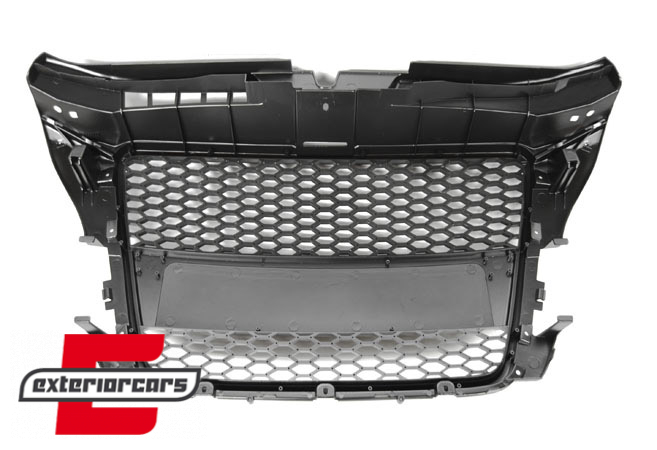Prednja maska RS3 dizajn (mat crna) / Audi A3 S3 8P Facelift (2007-2012) - Slika 4