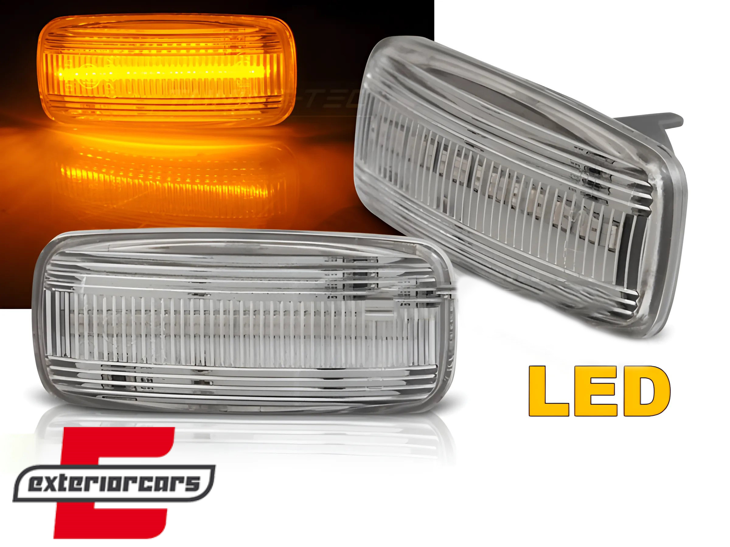 Bočni žmigavci LED (bijela) / Audi A3 8L (2000-2003) A4 B5 (1999-2001) A6 C5 (1997-2004) TT (1999-2006)