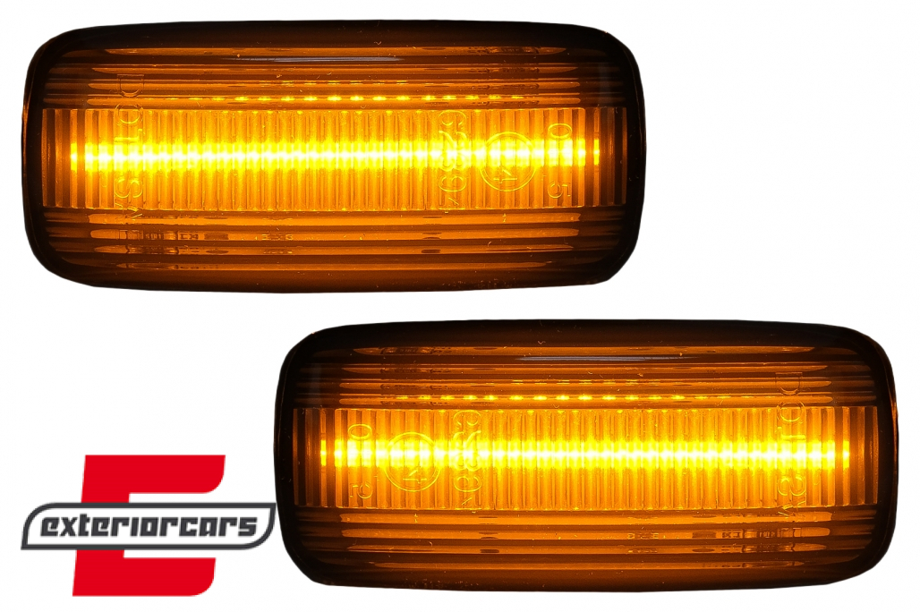 Bočni žmigavci LED (smoke) / Audi A3 8L (2000-2003) A4 B5 (1999-2001) A6 C5 (1997-2004) TT (1999-2006) - Slika 3