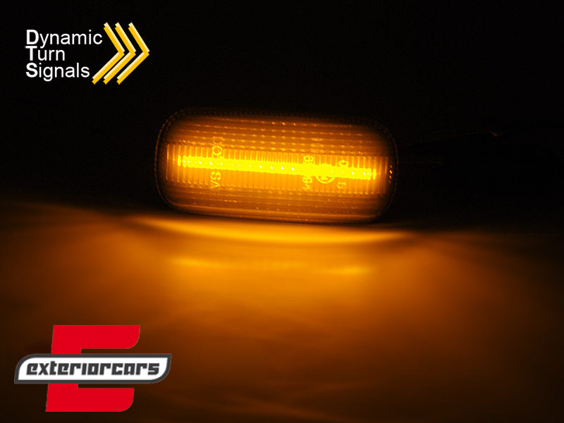 Bočni žmigavci LED SEQ (smoke) / AUDI A3 (2003-2012) A4 S4 RS4 (2001-2008) A6 (2004-2011) - Slika 3