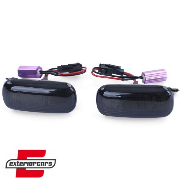 Bočni žmigavci LED SEQ (smoke) / AUDI A3 (2003-2012) A4 S4 RS4 (2001-2008) A6 (2004-2011) - Slika 4