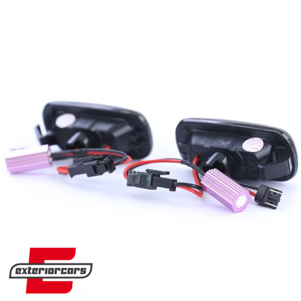 Bočni žmigavci LED SEQ (smoke) / AUDI A3 (2003-2012) A4 S4 RS4 (2001-2008) A6 (2004-2011) - Slika 5
