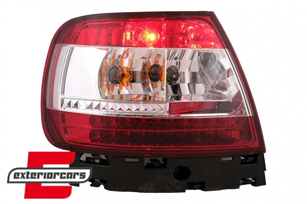 LED stražnja svjetla (crvena/kristal) / Audi A4 B5 (1994-09.2000) limuzina - Slika 8