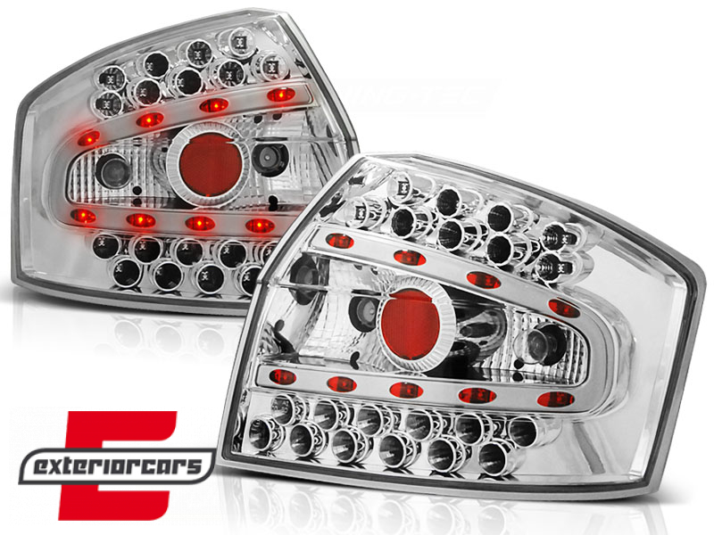 LED stražnja svjetla (chrome) / Audi A4 B6 (2000-2004) limuzina - Slika 2