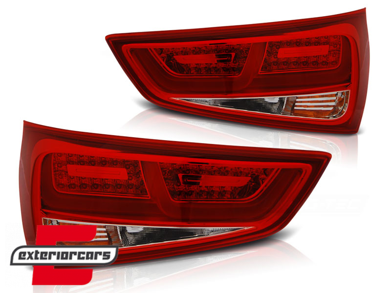 LED stražnja svjetla LedBar (crvena/kristal) / Audi A1 (2010-12.2014) - Slika 2