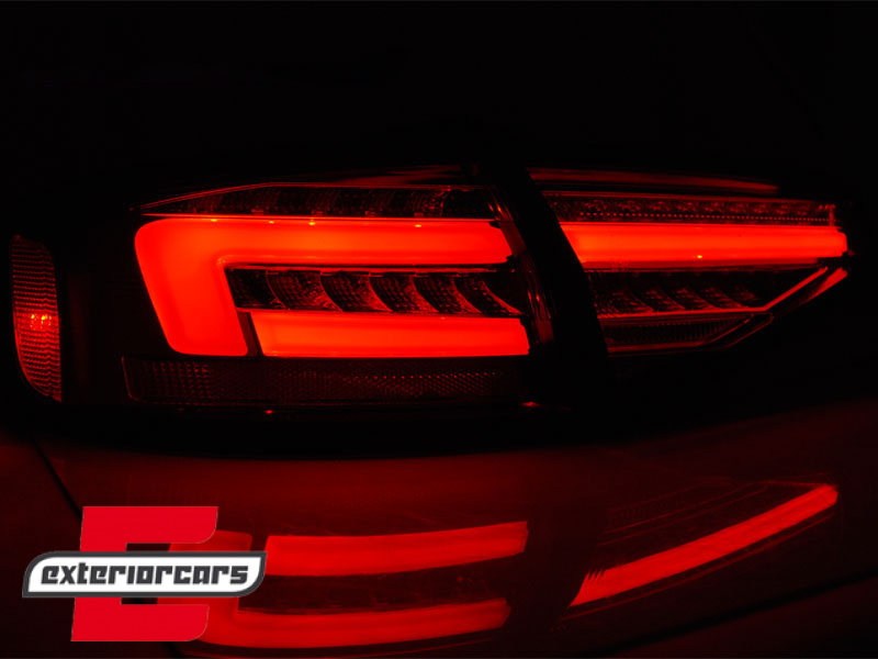 Full LED stražnja svjetla SEQ žmigavci (smoke) / Audi A4 B8 limuzina (2012-2015) - Slika 3
