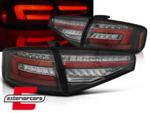 Full LED stražnja svjetla SEQ žmigavci (crna) / Audi A4 B8 limuzina (2012-2015)