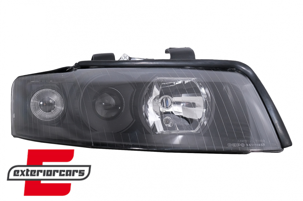 Prednja svjetla (crna) / Audi A4 B6 (2000-2004) - Slika 2