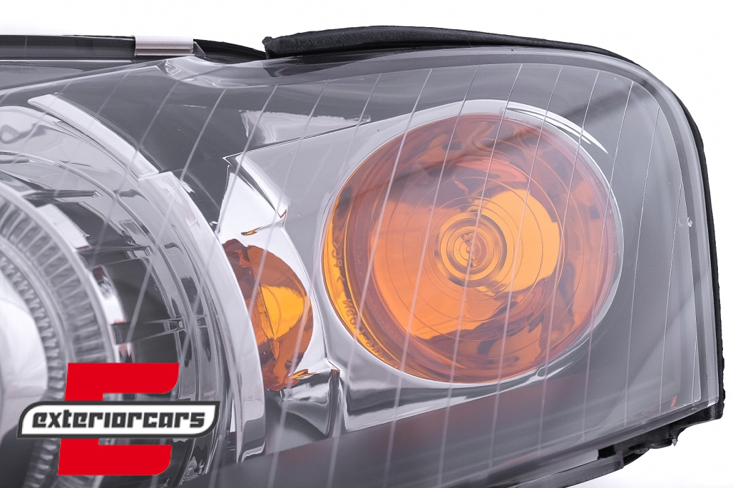 Prednja svjetla Angel Eyes (crna) / Audi A4 B7 (2004-2008) - Slika 5