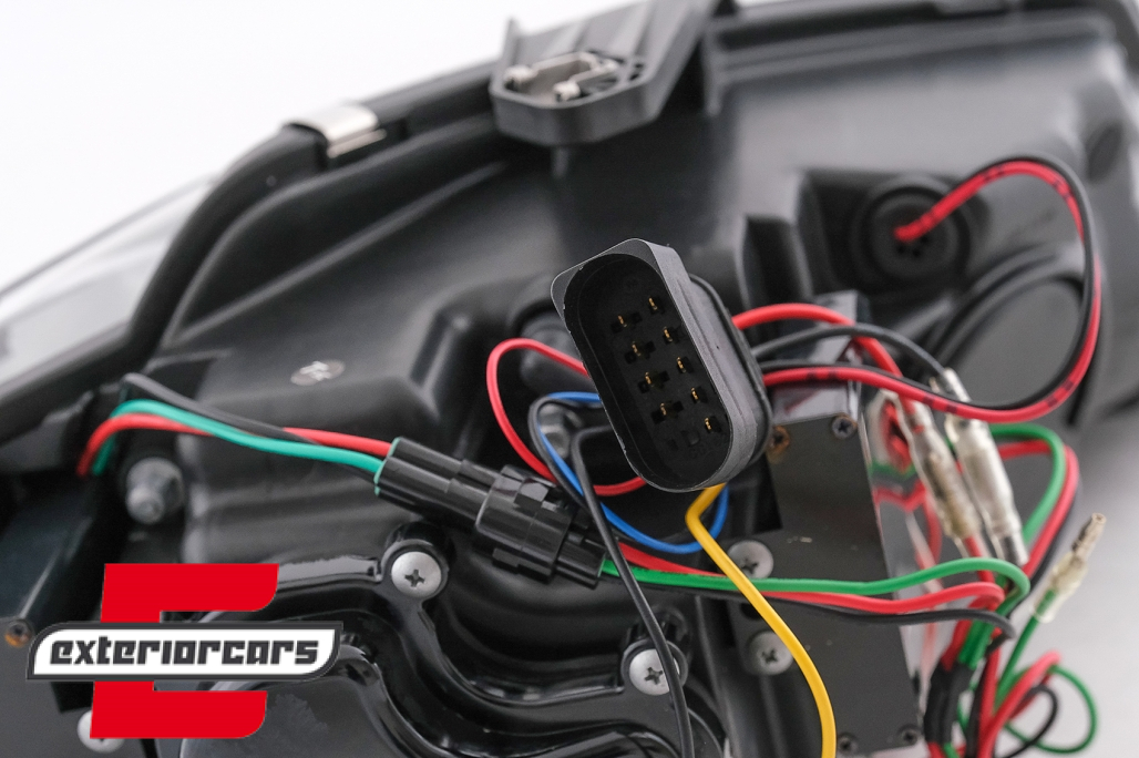 Prednja svjetla LED TubeLight DRL (crna) / Audi A3 8P Facelift Hatchback Sportback (2008-2012) - Slika 19