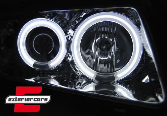 Prednja svjetla CCFL Angel Eyes (chrome) / Audi A3 (1996-2000) - Slika 4