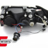Prednja svjetla CCFL Angel Eyes (crna) / Audi A3 (1996-2000) - Slika 5