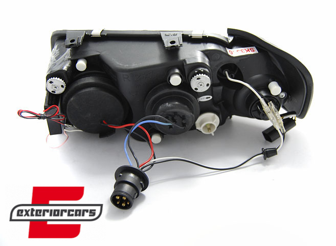 Prednja svjetla CCFL Angel Eyes (chrome) / Audi A3 (1996-2000) - Slika 5