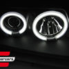 Prednja svjetla CCFL Angel Eyes (crna) / Audi A3 (1996-2000) - Slika 4