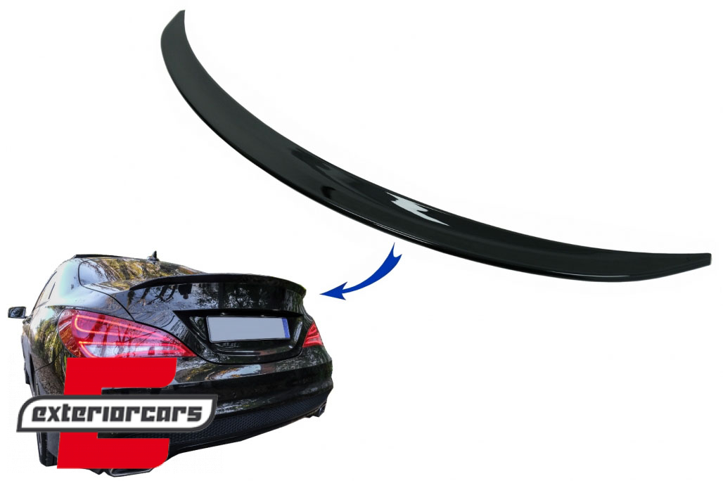 Lip bunkera AMG dizajn (piano crna) / Mercedes CLA C117 W117 (2013-2018)