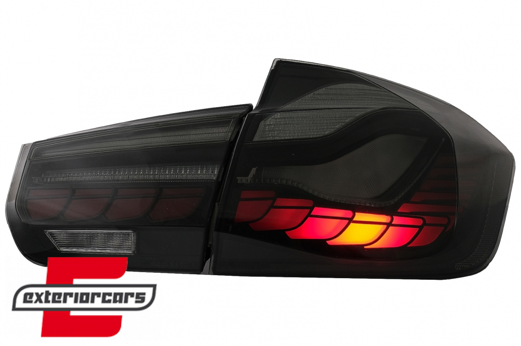 OLED stražnja svjetla SEQ žmigavci (smoke) / BMW serije 3 F30 F35 F80 (2011-2019) - Slika 3