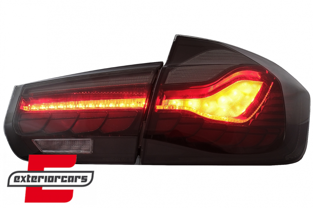 OLED stražnja svjetla SEQ žmigavci (smoke) / BMW serije 3 F30 F35 F80 (2011-2019) - Slika 8