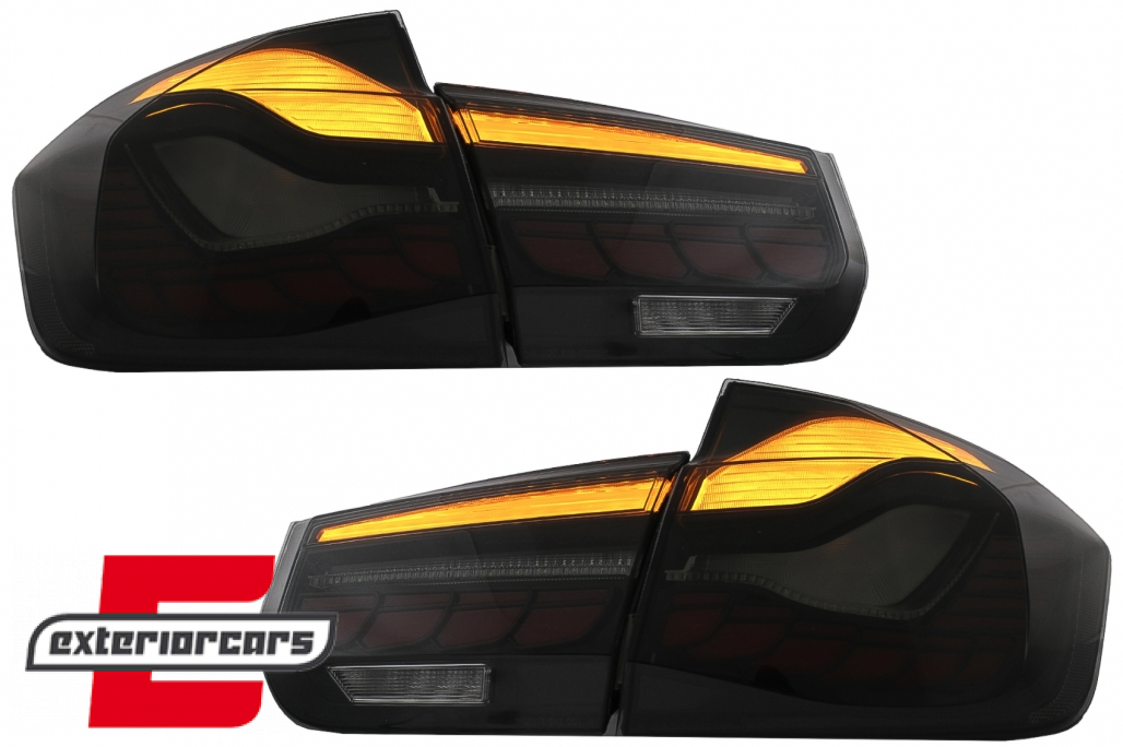 OLED stražnja svjetla SEQ žmigavci (smoke) / BMW serije 3 F30 F35 F80 (2011-2019) - Slika 11