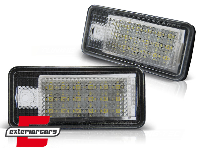 LED svjetla registarske pločice / AUDI A3 (2003-2008) A4 (2001-2008) A6 (2004-2011) Q7 (2006-2009) - Slika 2