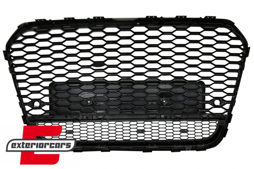 Prednja maska RS6 dizajn (piano crna) / Audi A6 C7 4G (2011-2014) - Slika 4