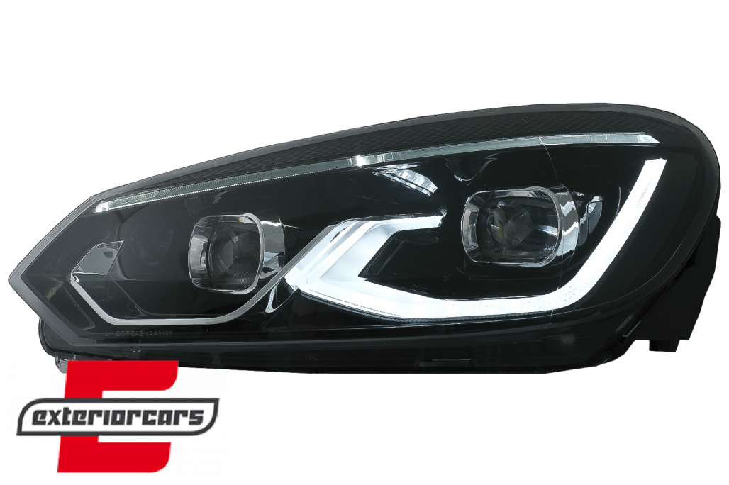Full LED prednja svjetla (crna) / VW Golf 6 VI (2008-2013) - Slika 14