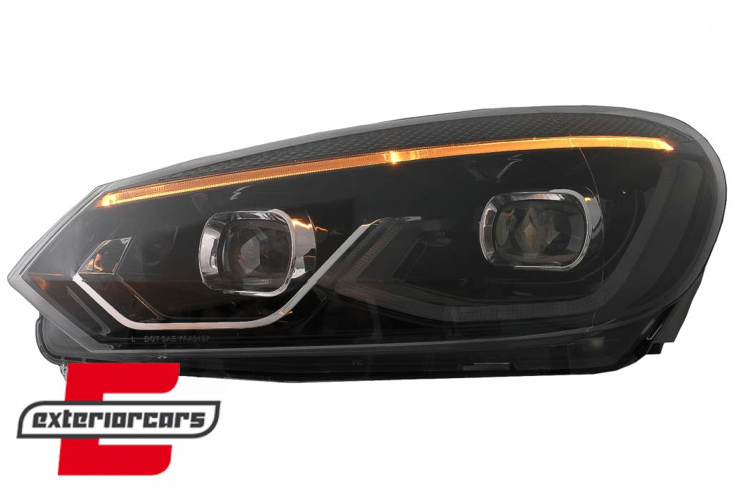 Full LED prednja svjetla (crna) / VW Golf 6 VI (2008-2013) - Slika 17