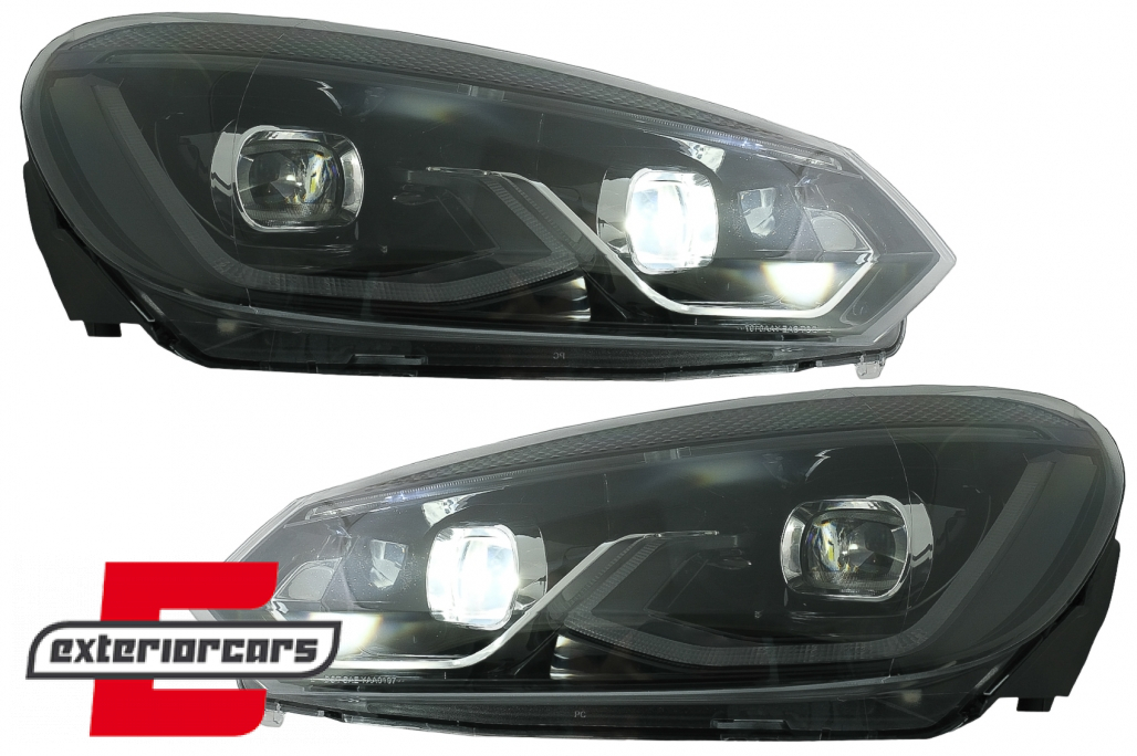 Full LED prednja svjetla (crna) / VW Golf 6 VI (2008-2013) - Slika 22