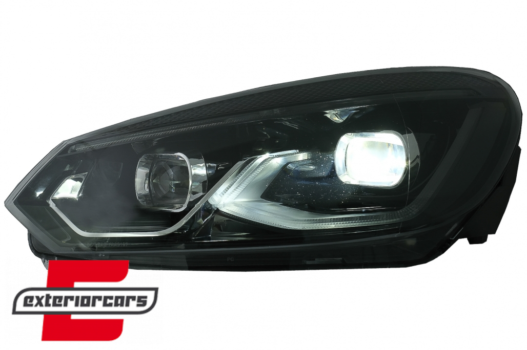 Full LED prednja svjetla (crna) / VW Golf 6 VI (2008-2013) - Slika 24