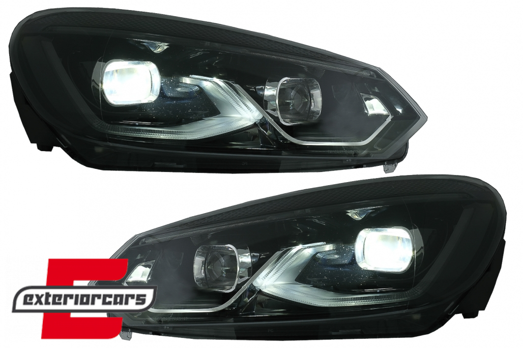 Full LED prednja svjetla (crna) / VW Golf 6 VI (2008-2013) - Slika 25