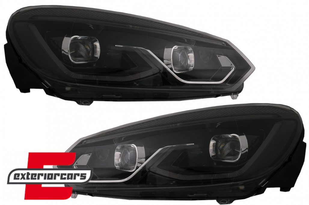 Full LED prednja svjetla (crna) / VW Golf 6 VI (2008-2013) - Slika 28