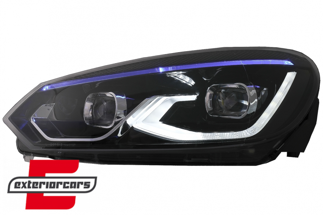 Full LED prednja svjetla (crna) / VW Golf 6 VI (2008-2013) - Slika 5