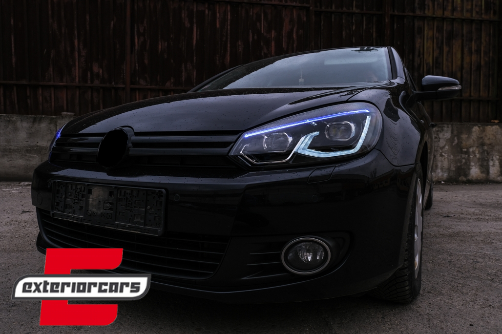 Full LED prednja svjetla (crna) / VW Golf 6 VI (2008-2013) - Slika 45