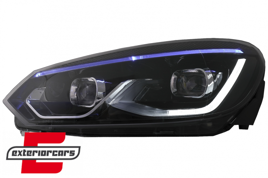Full LED prednja svjetla (crna) / VW Golf 6 VI (2008-2013) - Slika 6