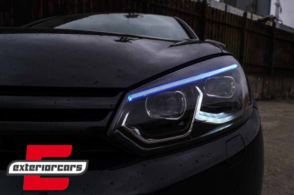 Full LED prednja svjetla (crna) / VW Golf 6 VI (2008-2013) - Slika 51