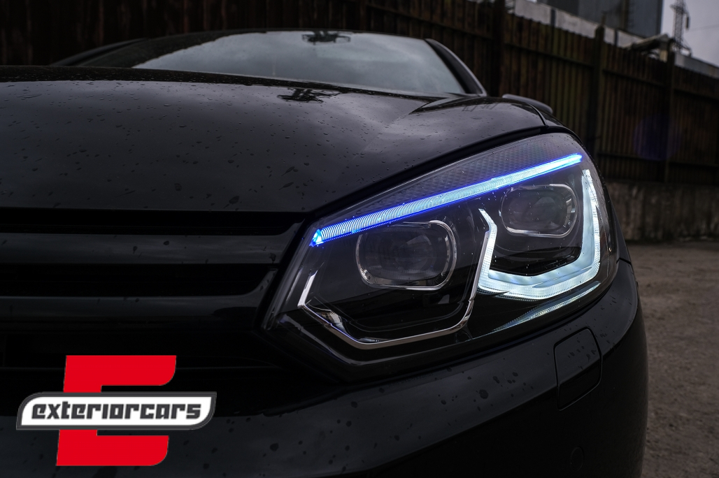 Full LED prednja svjetla (crna) / VW Golf 6 VI (2008-2013) - Slika 52