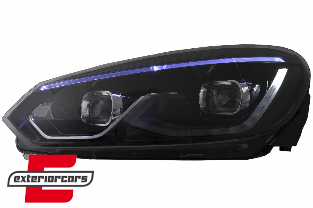 Full LED prednja svjetla (crna) / VW Golf 6 VI (2008-2013) - Slika 7