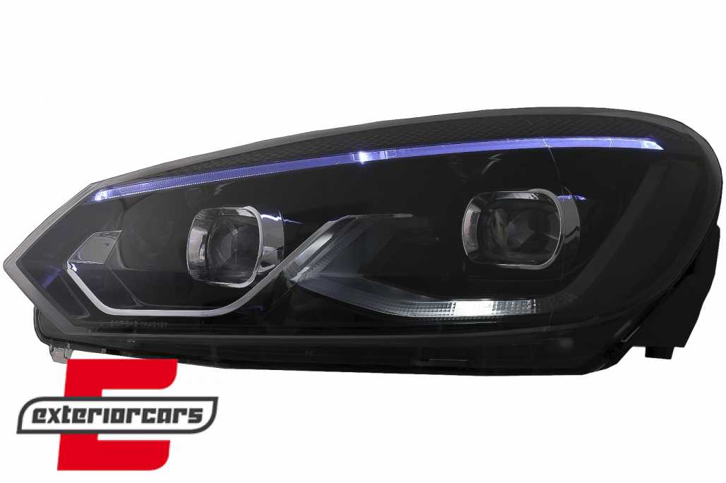 Full LED prednja svjetla (crna) / VW Golf 6 VI (2008-2013) - Slika 8