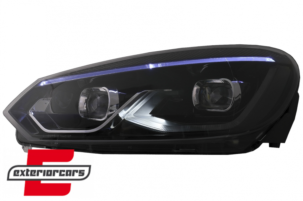 Full LED prednja svjetla (crna) / VW Golf 6 VI (2008-2013) - Slika 9