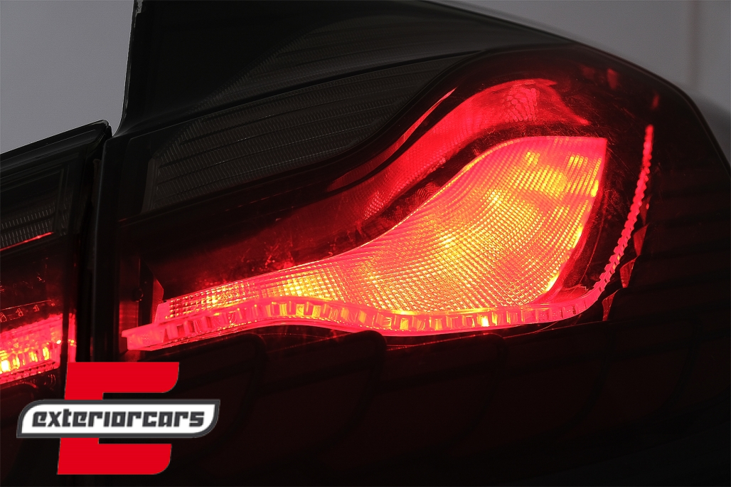 OLED stražnja svjetla SEQ žmigavci (smoke) / BMW serije 3 F30 F35 F80 (2011-2019) - Slika 9