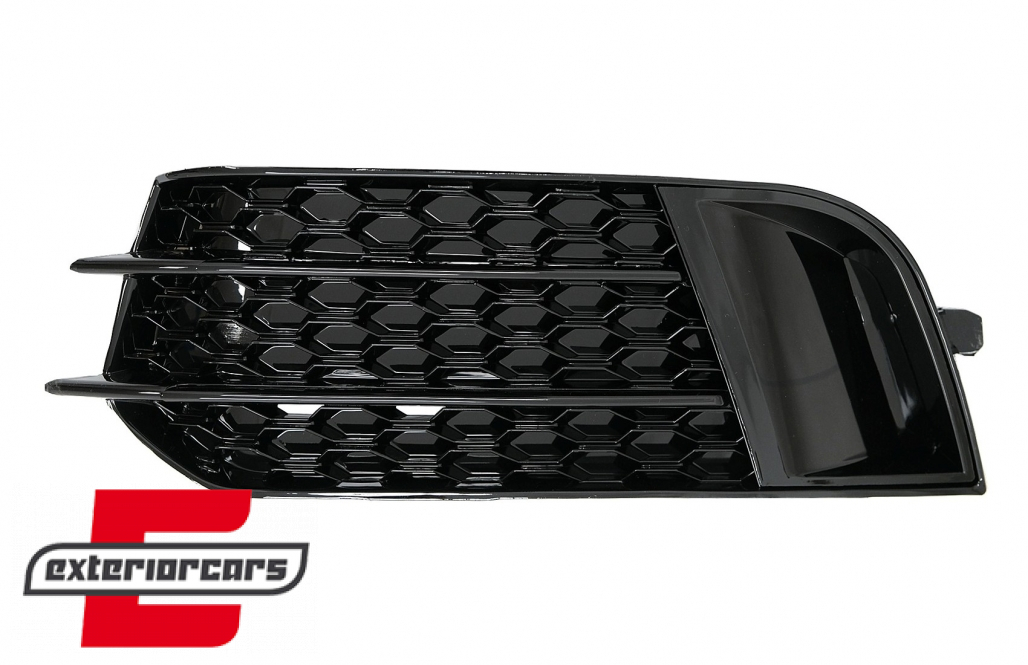 Bočne mrežice RS1 dizajn (piano crna) / Audi A1 8X (2010-2015) - Slika 2