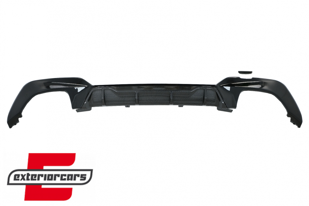Difuzor zraka M340i M look (piano crna/carbon) / BMW serije 3 G20 G28 limuzina G21 karavan (2018-06.2022) - Slika 12